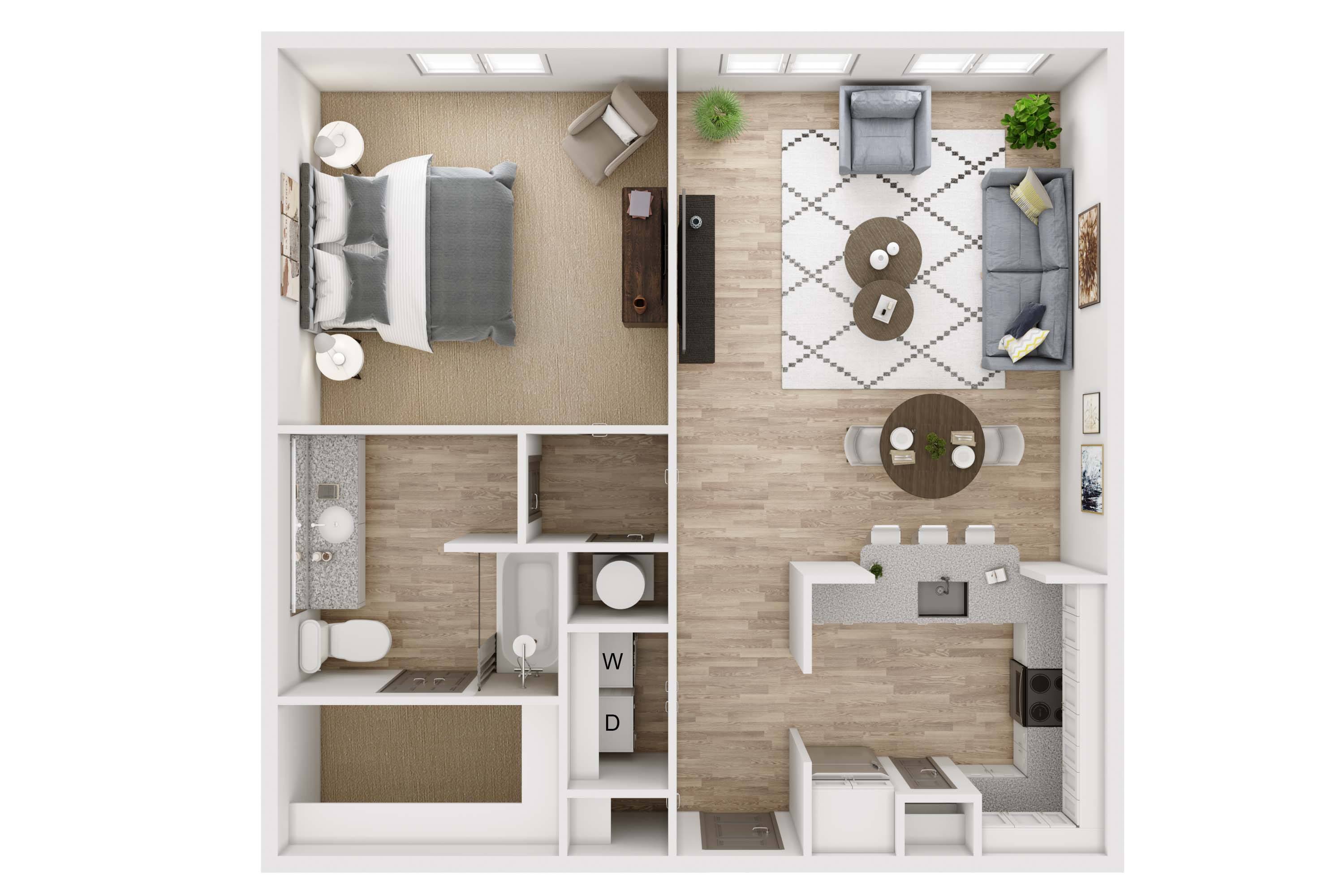 A1 floor plan
